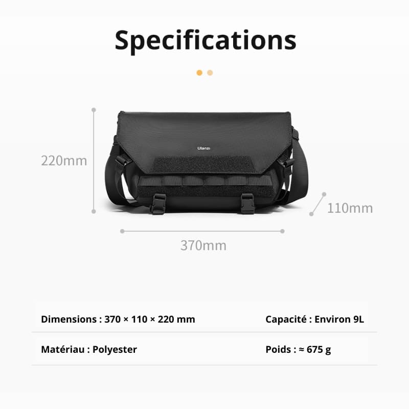 specifications sac banane appareil photo reflex