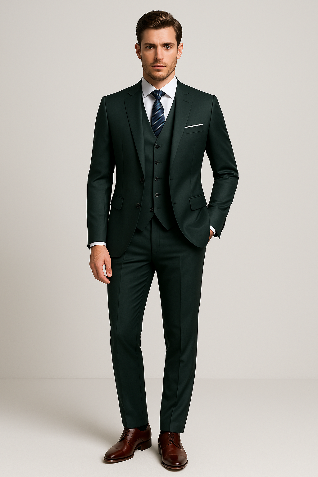 20250412 1625 Luxury Men's Suit Display remix 01jrn65mcme269zbw9nfb2295q