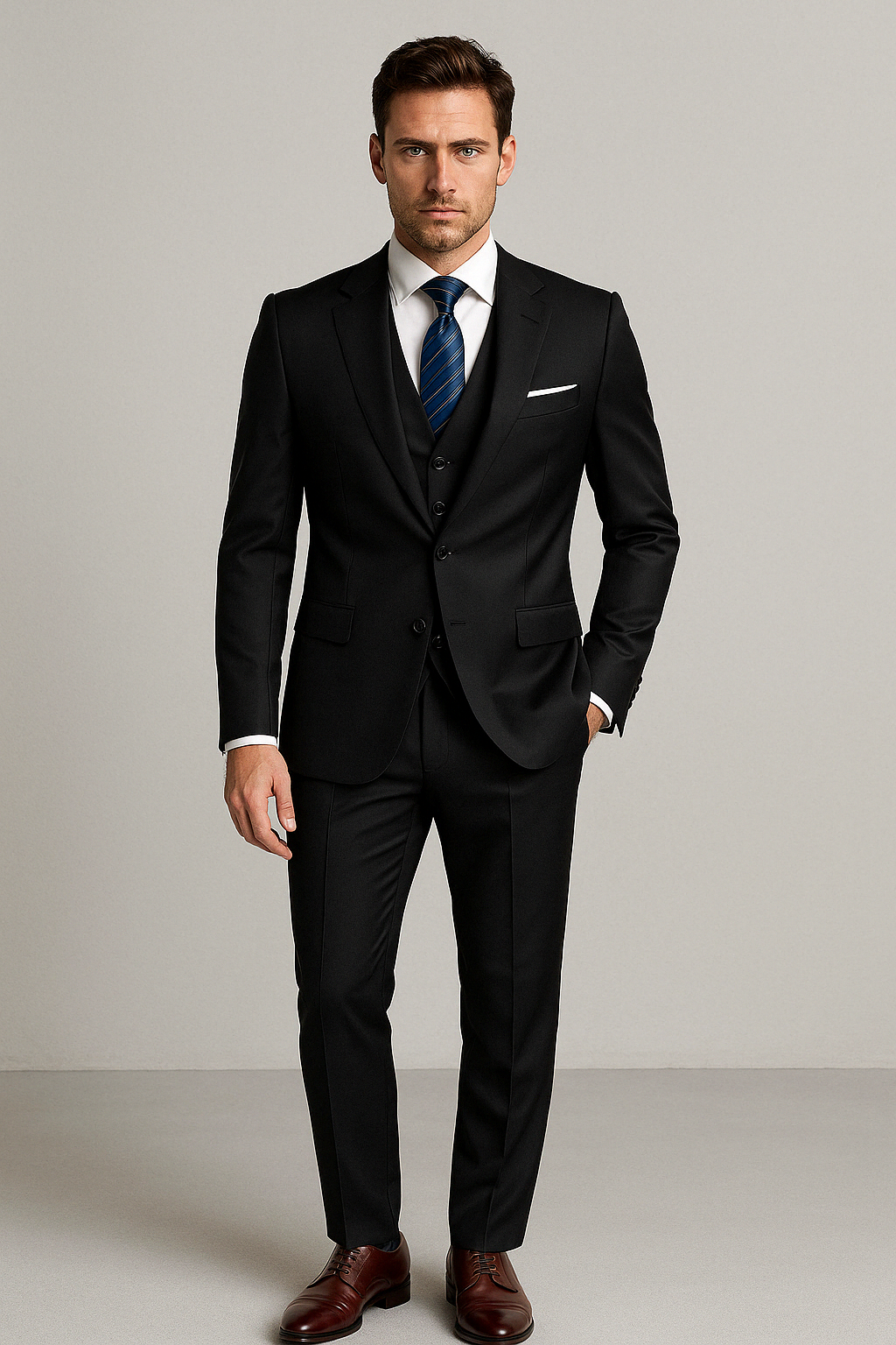 20250415 1211 Luxury Suit Display remix 01jrwes6h5et09v1ypjv9zdbf5