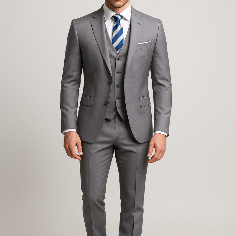 20250415 1212 Luxury Men's Suit Display remix 01jrwewrm5e128ja3jcw7nsq81